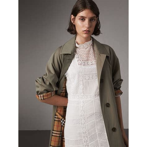 burberry extra long car coat|burberry car coat women's.